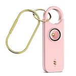 Newest Ankilo Personal Alarm Keychain for Safety, 135DB Siren with Early Warning Mode, USB Rechargeable Personal Security Alarm, Helps Women, Children, Seniors, Elderly Emergency Call, Pink