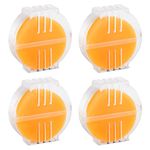 4pcs Beeswax Thread Conditioner, Thread Wax for Sewing with Plastic Box Thread Beeswax Thread Conditioner Wax for Sewing Quilting Reinforcing Thread (Yellow)