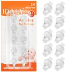 LOT DE 8 - Embout Seringue Nasale Bebe - Remplacement Embout Mouche Bebe En Silicone, Pour Seringue Lavage De Nez Bebe - S'adaptent À Tous Types De Seringues Nasales Standard - À Partir De 4 Mois