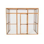 The Hutch Company 3 Sided Wingham Catio & Playpen – Outdoor Cat Enclosures, Shelves, Ramps & Accessories | Safe Outdoor Play for Cats 12 Different Sizes to suit all Homes (9ft│6ft│7.2ft)