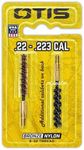 Otis .22 Calibre Rifle Pistol Bore Cleaning Brushes 2 Pieces, Cleans 22 Rim-Fire, 219, 22, 222