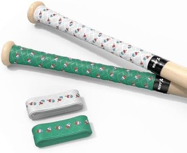 JAYA Bat Grip Tape 2 Pack Mixed Color – 1.1mm Full Adhesive | Durable | Anti-Slip & Sweat-Wicking | Soft Feel & Pro-Level Control for Baseball & Softball