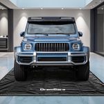 DremGara Easy to Clean 7'9"x18' Heavy-Duty PVC Garage Floor Mat with Waterproof Containment Protection for Cars SUVs Trucks Parking Garages Non-Slip Durable Containment Mat Multiple
