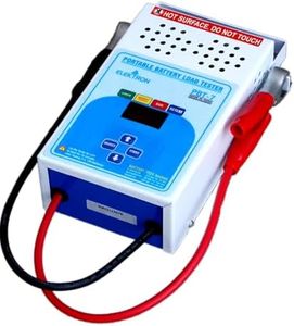 ELEKTRON Portable Battery Load Tester for 2-Wheeler, Automotive, and Inverter Batteries