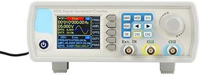 Generator, JDS6600 60MHz DDS Multi-Functional Function Generator Digital Control Sine Frequency Arbitrary Waveform Generator Counter Frequency Meter Pulse Source Generators(60MHz
