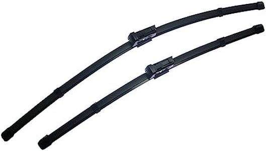 2 Wipers Premium Automotive Replacement Windshield Wiper Blades For Volkswagen Passat 2012-2018/Volkswagen Vento 2014-2017/24inch+19inch Front Windshield Wipers (Pack Of 2) OEM Quality