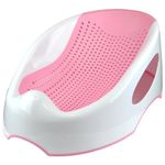 Baby Bath Support Seat - Soft Touch Fast Warming Bath Supports for Babies Under 6 Months - 49.5 x 32cm x 19.5cm (Pink)