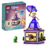 LEGO Disney Twirling Rapunzel 43214 Building Toy Set (89 Pieces), Multi Color