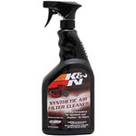 K&N Synthetic Air Filter Cleaner and Degreaser: 32 Oz Spray Bottle; Restore Engine Air Filter Performance, 99-0624