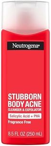 Neutrogena Stubborn Body Acne Cleanser & Exfoliator with Salicylic Acid & PHA for Acne-Prone Skin, Acne Treatment Gently Exfoliates & Helps Prevent Breakouts, Fragrance-Free, 8.5 fl. oz