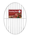 Jocbinltd 43190 HIC Oval Roasting Baking Broiling Rack, Metal, Chrome Plated Steel Wire