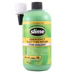 Slime 10125 Flat Tyre Puncture Repair Sealant, Smart Repair Kit Refill, Suitable for Cars, Non-toxic, Eco-friendly, 473 mL (16oz) Bottle , Green