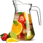 bar@drinkstuff City Glass Pitcher 51oz / 1.45ltr - Glass Cocktail Jug from