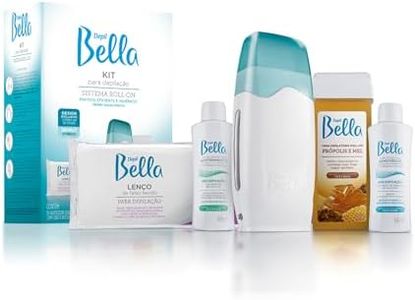 DEPIL BELLA Wax Kit for Hair Removal, All-in-One Wax Roller with Honey and Propolis, Suitable for All Body Parts, Long-lasting Results, Dermatologist Tested, Unisex, Sensitive Skin