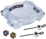 Hasbro Beyblade Burst Pro Series Elite Champions Pro Set - Complete Battle Game Set with Beystadium, 2 Battling Top Toys and 2 Launchers, White, F2292