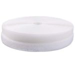 3/4' Wide x 10Meters Length White Sew On Hook and Loop Tape Fastening Nylon Fabric Tape (White, 3/4'' x 10Meters)