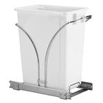 Household Essentials Under Cabinet Single Sliding Trash Can Caddy, 9-Gallon
