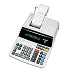 Sharp EL-2607V Printing Desktop Calculator 12 Digits Black Red Printing Colours White