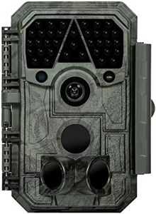 Meidase P60 Trail Camera, 32MP 1296p Game Camera with Fast 0.1s Motion Activated, Clear 100ft Night Vision Waterproof for Hunting, Wildlife Deer Cam