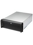 Rosewill 4U Server Chassis Hot Swap HDD 12 Bay Rack Mount Server Case, Support 12x 3.5 HDD Bays E-ATX Board, Rackmount Server Case Include Front 3X 120mm Fans Rear 2X 80mm Fans, 25" Deep RSV-L4412U