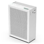 Coway Air purifier for Home Bedroom up to 73m², GreenHEPA Technology removes 99.999% of Virus Pollen Allergies Dust Smoke*, ECARF Quietmark Certified 20dB Sleep Mode, Airmega 150 White