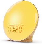 JALL Wake Up Light Sunrise Alarm Cl