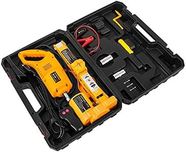 FORAVER 2.5 Ton/5500 Lbs Electric Scissor Car Jack Lift with Remote Control, Compatible with Sedans, Off-Road Vehicles, Vans, Light-Duty Trucks