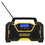 Dewalt XR DCR029 Battery and Mains Radio (DAB+ and FM Stereo Radio, Extremely Robust Casing, with Bluetooth, Digital Display with Backlight, Battery and Charger Not Included)