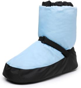 Rosefinch Dance Warm Up Booties Slipper Women's Ballet Boots Shoes, Lightblue