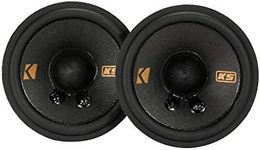 Pair Kicker 47KSC2704 50 Watt 2.75" Mid Range Mid/Tweeter Speakers KSC270