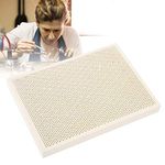 Ceramic Honeycomb Soldering Board Plate Honeycomb Soldering Board for Jewelry Heating Paint Printing Drying Plate Honeycomb