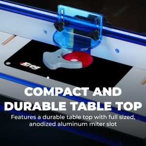 Kreg Router Table – Blue, Durable Work Surface