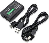 Wiresmith AC Power Adapter Charger and Data Sync Cable for Sony PS Vita 1000