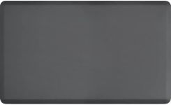 WellnessMats Original Collection Anti-Fatigue Floor Mat, Gray, 60 in. x 36 in. x ¾ in. Polyurethane – Ergonomic Support Pad for Home, Kitchen, Garage, Office Standing Desk – Water Resistant, Non-Slip,