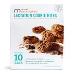 Milkmakers Lactation Cookie Bites, Oatmeal Chocolate Chip, 10 Count