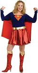 Rubies Costume Secret Wishes DC Comics Supergirl Plus Size Adult