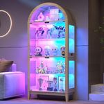 Lvifur Arched Display Cabinet with 
