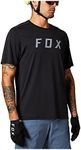 Fox Racing Men's Ranger Short Sleeve Mountain Biking Jersey Shirt, Black Fox, Large