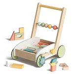 ROBUD Wooden Baby Walkers Push Toys