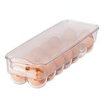 Oggi 5165 Clear Stackable Egg Tray for Fridge, Freezer and Pantry