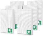 6 Pack HPA300 Hepa Filter Replacement Compatible With Honeywell HPA300, HPA200, HPA100, HPA090 Series and HPA5300 Air Purifier, H13 True HEPA Replacement,Filter R (HRF-R3 & HRF-R2 & HRF-R1)