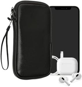 kwmobile Housse Universelle Smartphone - Pochette de Protection 17,7 x 8,5 cm pour téléphone Portable XXL - 7" en néoprène Noir métallique