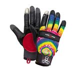 Triple Eight Downhill Gloves, S/M, Tie Dye