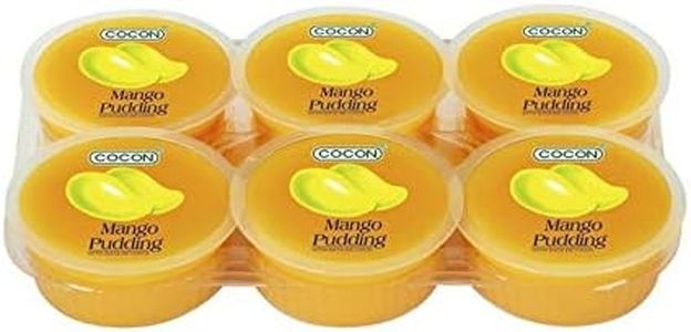 Cocon Mango Flavour Nata Pudding, 6x80g