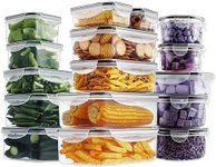 HOMBERKING 32 Pieces Food Storage C