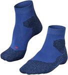 FALKE Mens RU Trail Running Socks, Breathable Quick Dry, Blue (Athletic Blue 6451), US 9-10 (EU 42-43 Ι UK 8-9), 1 Pair