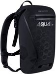 Oxford Aqua V 12 Backpack - 12 Litre Waterproof Rucksack With Roll Top Closure, Black OL691