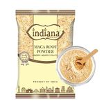 Indiana as offered by nature Maca Root Powder | Gluten Free | Helps Increase Stamina & Muscle Mass | Boost Energy & Immunity| Reduce Stress (100G)