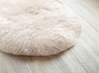 NaturallySheepskins Sheepskin Rug | Genuine | New Zealand Wool | Soft & Luxurious… (Ivory)