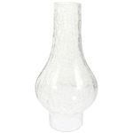 GANAZONO Oil Lamp Chimney Kerosene Lamp Shade Glass Replacement Vintage Oil Lamp Globes Lamp Cover Windproof Lampshade (Transparent)